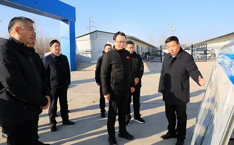 蒋曦调研招商引资项目建设工作